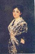 A portrait of the young Marchioness of Monte Olivar